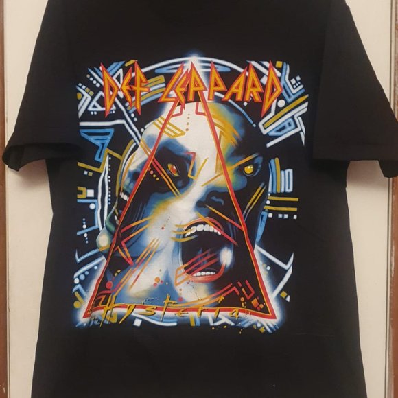 Other - Def Leppard Single Stitch Hysteria tshirt